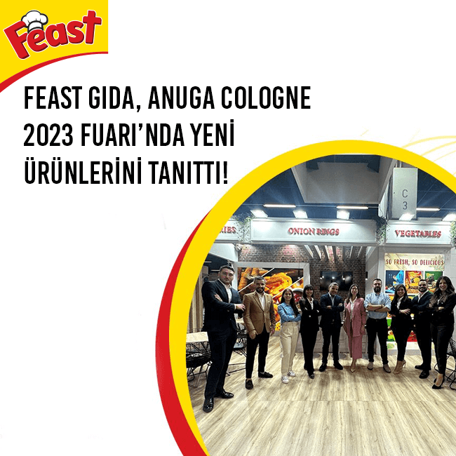 Feast Gıda was at the ANUGA Cologne 2023 Fair in Cologne, Germany!