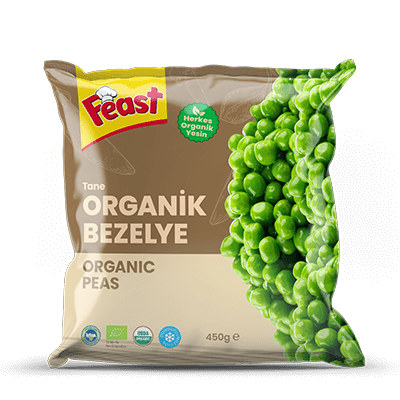 Feast Organik Bezelye